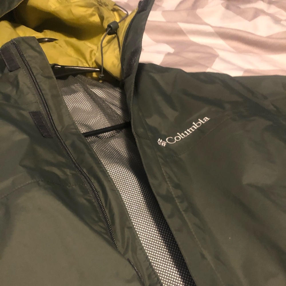 Columbia Rain Jacket Omnitech Waterproof